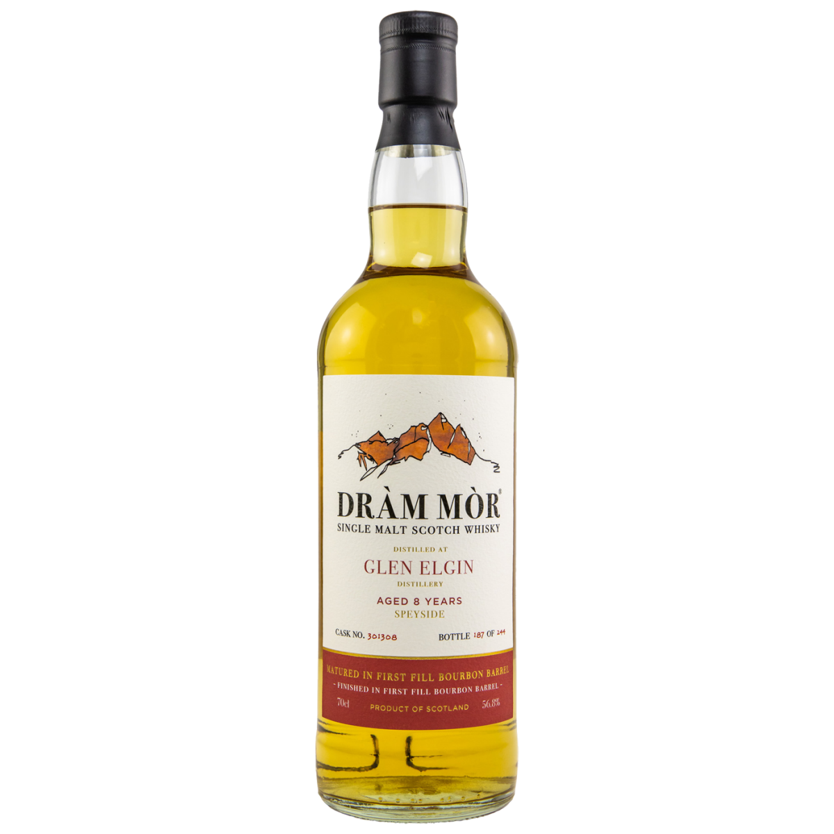 Glen Elgin Jahre St Fill Bourbon Cask Dram Mor L