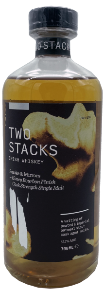 Two Stacks Smoke &  Mirrors Honey Bourbon Finish 55,7% 0,7l