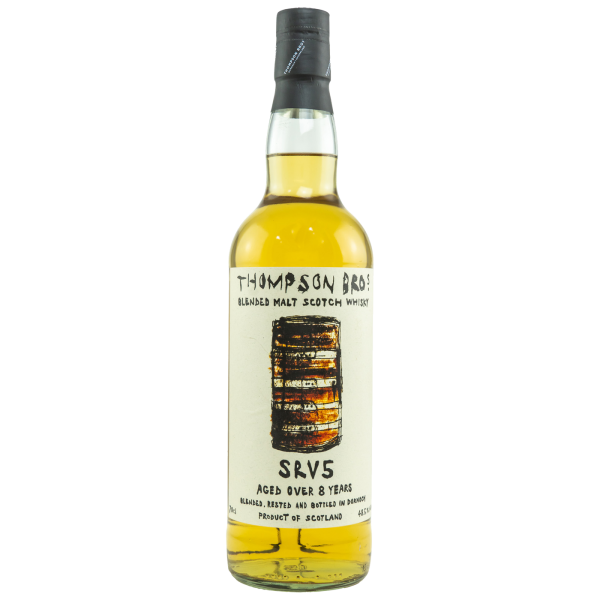 SRV5 8 Jahre Blended Malt Whisky Thompson Bros. 48,5% 0,7l