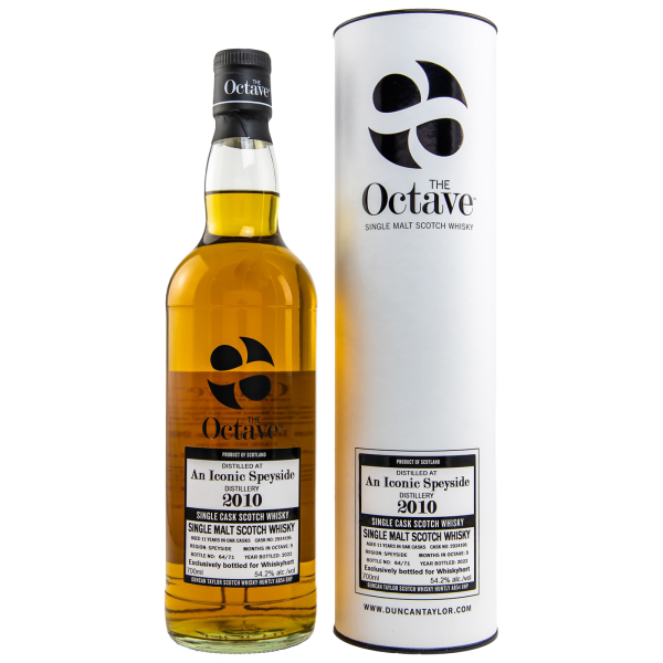 An Iconic Speyside 11 Jahre 2010 2022 The Octave #2934195 Duncan Taylor Bottled for Whiskyhort 54,2% 0,7l