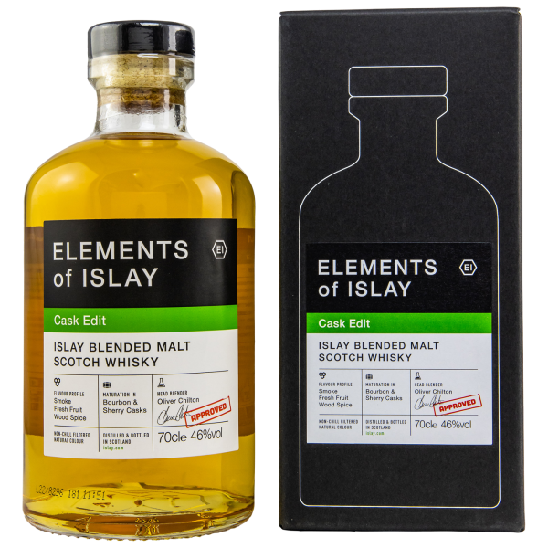 Elements of Islay Cask Edit Islay Blended Malt Scotch Whisky 46% 0,7l
