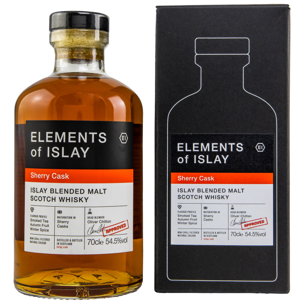Elements of Islay Sherry Cask Islay Blended Malt Scotch Whisky 54,5% 0,7l