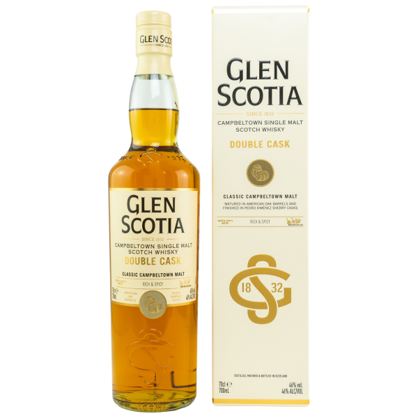 Glen Scotia Double Cask 46% 0,7l (Neue Ausstattung)