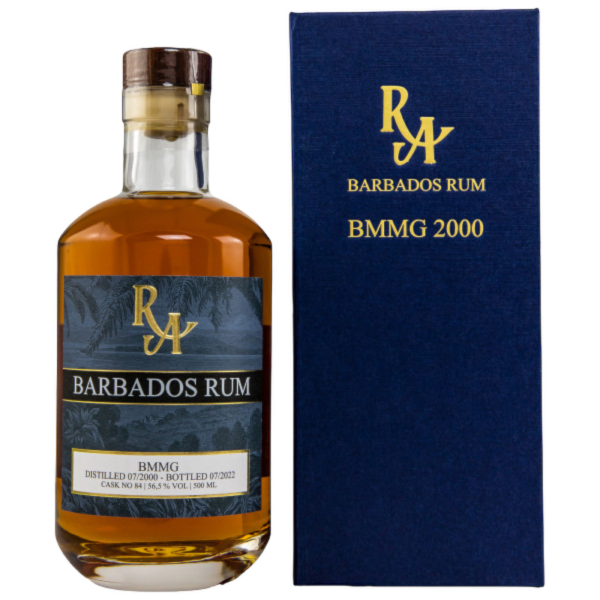 Rum Artesanal Barbados 22 Jahre 2000 2022 Single Cask Rum #84 BMMG Distillery 56,5% 0,5l