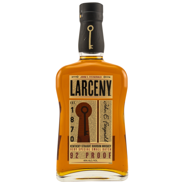 Larceny Kentucky Straight Bourbon 46% 0,7l