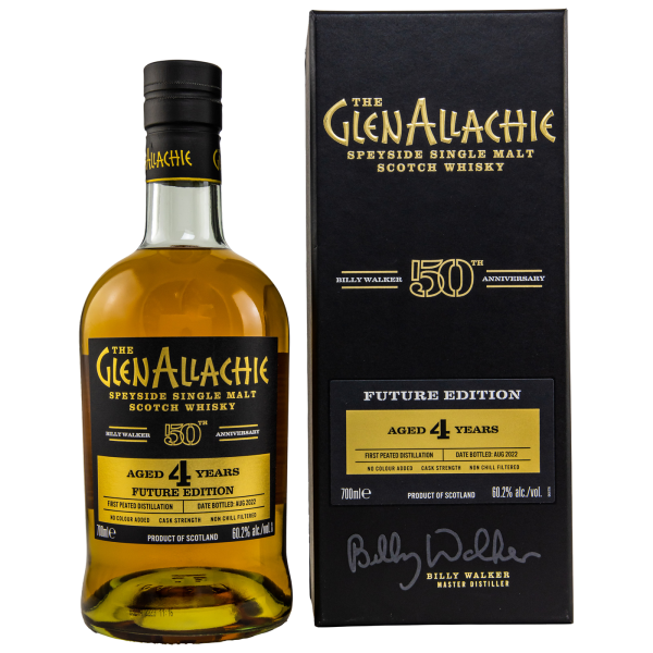 GlenAllachie 4 Jahre Future Edition Billy Walker 60,2% 0,7l