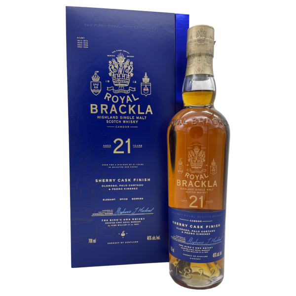Royal Brackla 21 Jahre Sherry Cask Finish 46% 0,7l