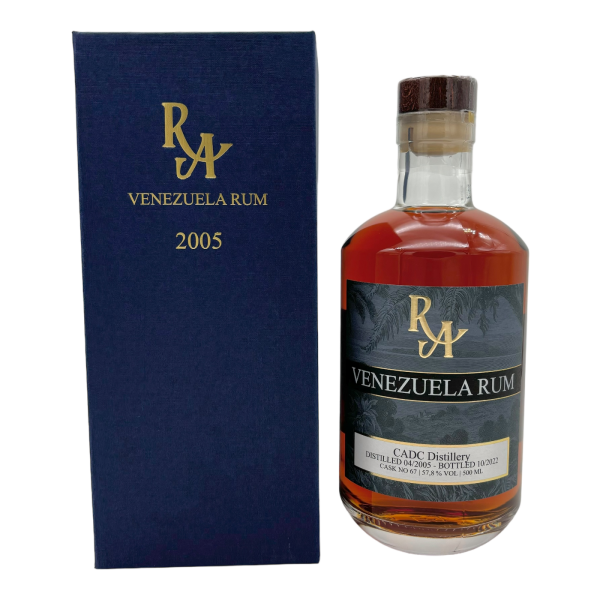 Rum Artesanal Venezuela 17 Jahre 2005 2022 Single Cask #67 CADC Distillery 57,8% 0,5l