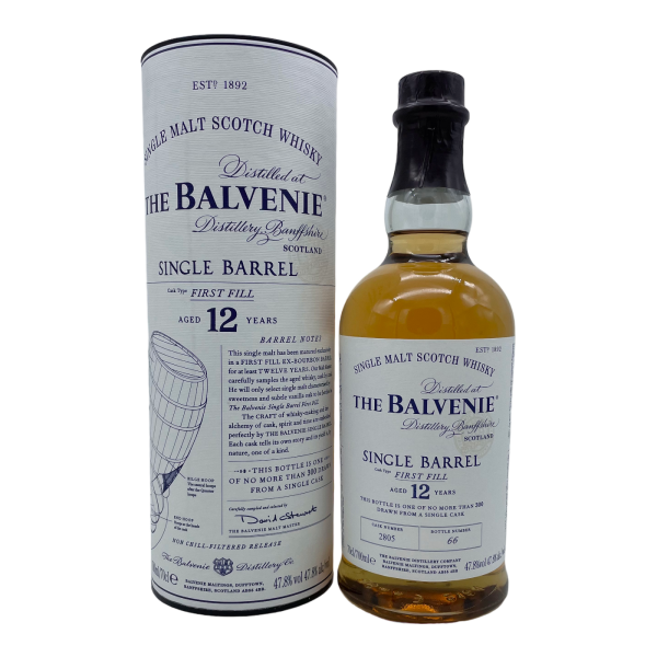 Balvenie 12 Jahre Single Barrel Ex-Bourbon Barrel #2805 47,8% 0,7l