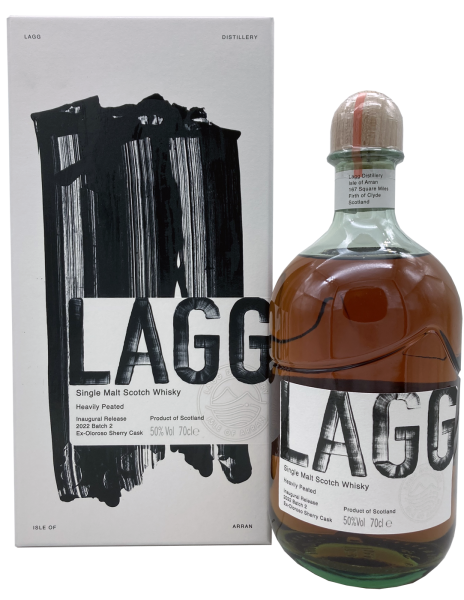 Lagg 2022 Batch 2 Ex-Oloroso Sherry Cask 50% 0,7l