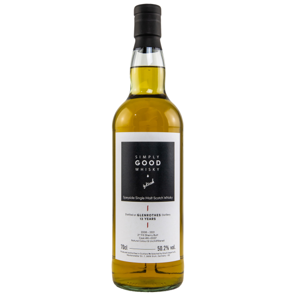 Glenrothes 13 Jahre 2008 2021 #KI-0007 Simply Good Whisky 50,2% 0,7l