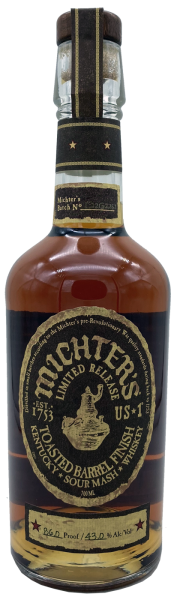 Michters US 1 Toasted Barrel Finish #L22G2261 Sour Mash 43% 0,7l