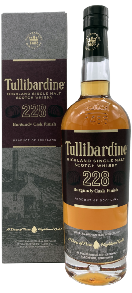 Tullibardine 228 Burgundy Finish 43% 0,7l