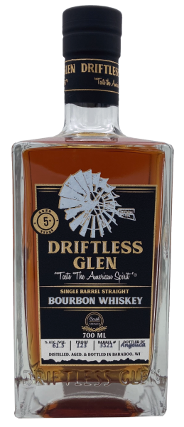 Driftless Glen Single Barrel #3521 Straight Bourbon Whiskey 61,5% 0,7l