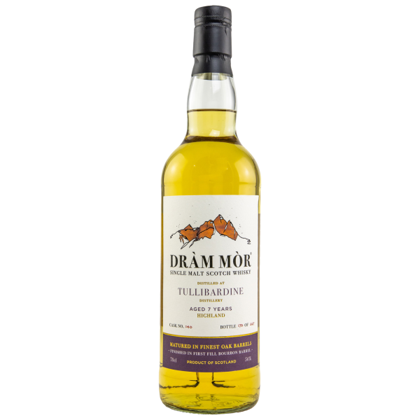 Tullibardine 7 Jahre First Fill Bourbon Barrel #140 Dram...