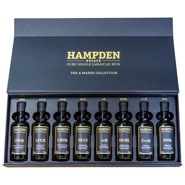 Hampden 8 Marks Collection Pure Single Jamaica Rum 60% 8x0,2l