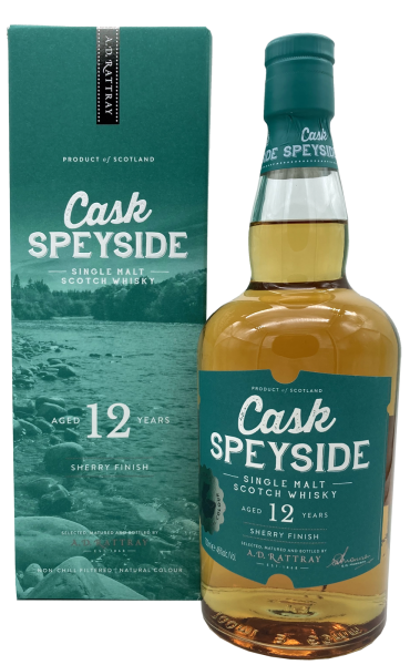 Cask Speyside 12 Jahre Sherry Finish A.D. Rattray 46% 0,7l (ohne Box)