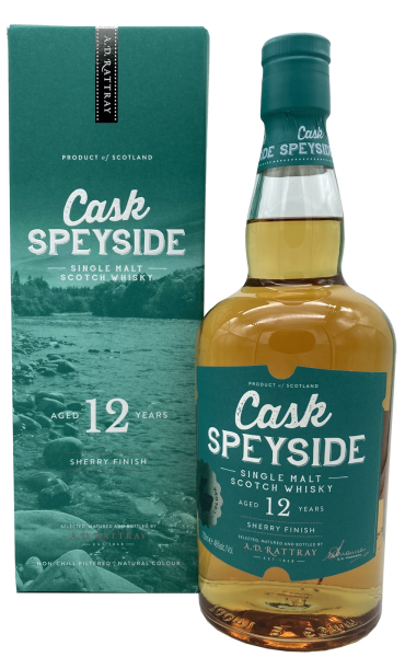 Cask Speyside 12 Jahre Sherry Finish A.D. Rattray 46% 0,7l