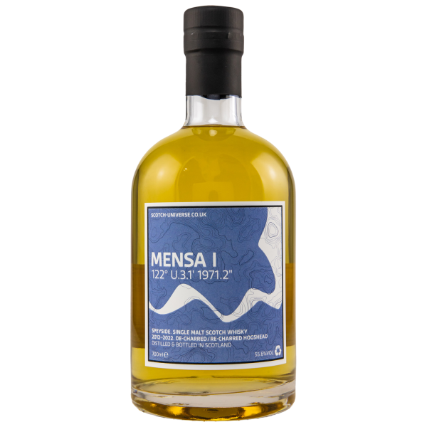 Mensa I 10 Jahre 2012 2022 De- & Re-Charred Hogshead Scotch Universe 55,6% 0,7l