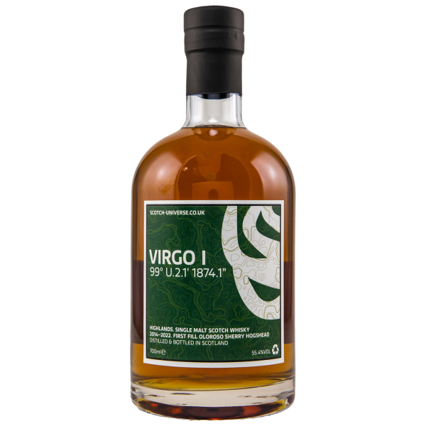 Virgo I 2014 2022 First Fill Oloroso Sherry Hogshead Scotch Universe 55,4% 0,7l