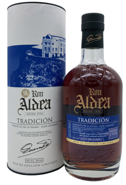 Ron Aldea 22 Jahre 1998 2021 Tradicion 43% 0,7l