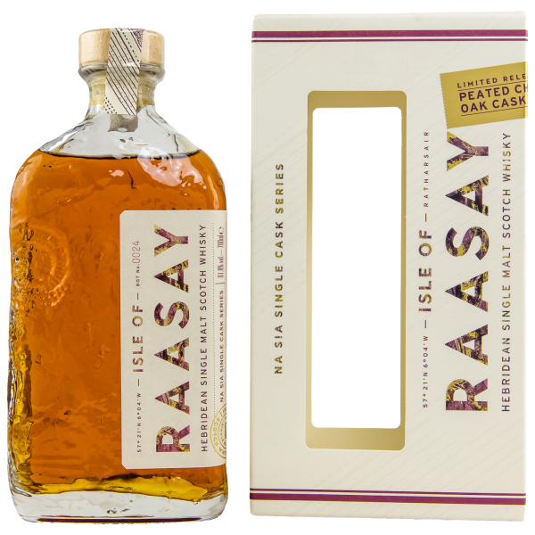 Isle of Raasay Peated Chinkapin Single Cask #19/52 Single Malt Whisky 61,8% 0,7l