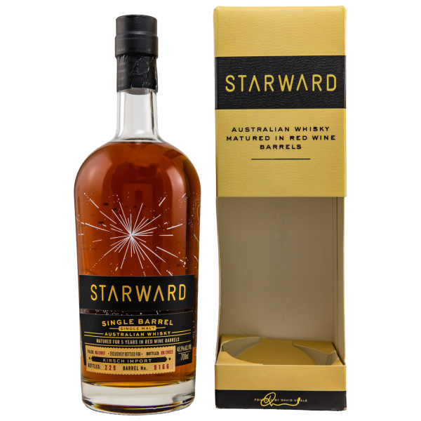 Starward 5 Jahre 2017 2022 Single Cask #9166 Australian Whisky 48,3% 0,7l