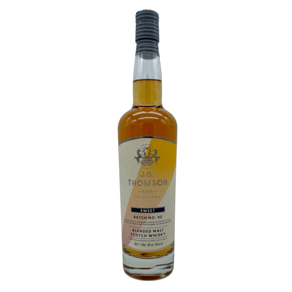 J.G. Thomson Sweet Blended Malt Scotch Whisky Batch No. 02 46% 0,7l
