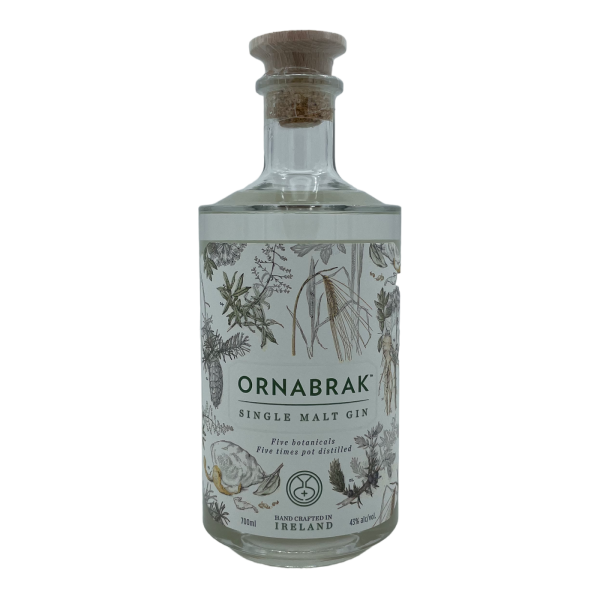 Ornabrak Irish Single Malt Gin 43% 0,7l