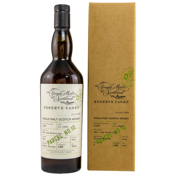 Caol Ila 12 Jahre 2010 2022 Reserve Cask Parcel #10 SMoS 48% 0,7l