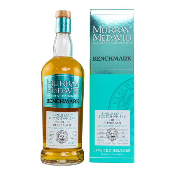 Glencadam 10 Jahre 2012 2023 First Fill Bourbon Cask Murray McDavid 46% 0,7l