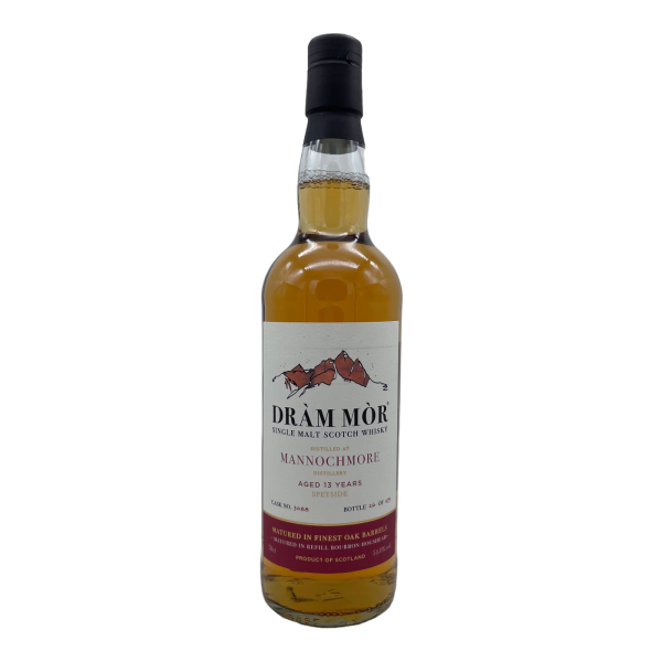 Mannochmore 13 Jahre 2010 2023 Refill Bourbon Hogshead #3088 Dram Mor 54,8% 0,7l