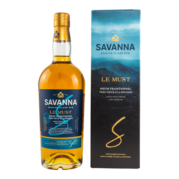 Savanna Rhum Le Must Traditionnel La Reunion Rum 45% 0,7l
