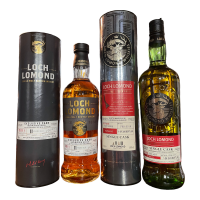 Loch Lomond Set Whiskyhort & Flickenschild