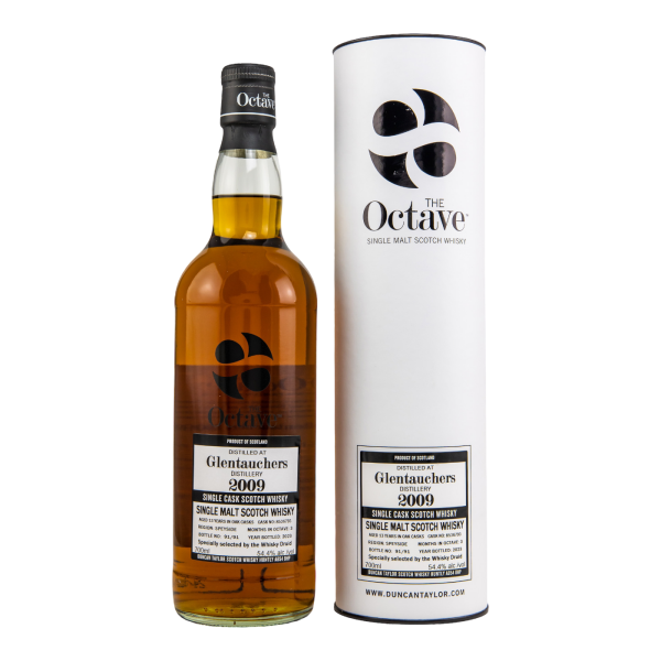 Glentauchers 13 Jahre 2009 2023 The Octave #8536793 Whisky Druid Duncan Taylor 54,4% 0,7l