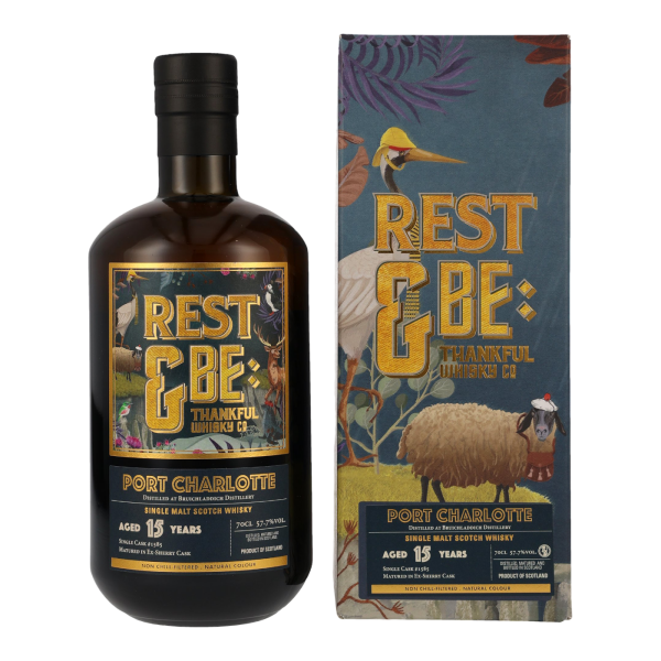 Port Charlotte 15 Jahre 2007 2023 Ex-Sherry Cask #1585 Rest & Be Thankful 57,7% 0,7l