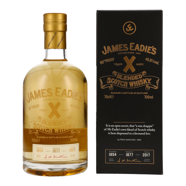 Trade Mark X Blended Scotch Whisky James Eadie 45,6% 0,7l