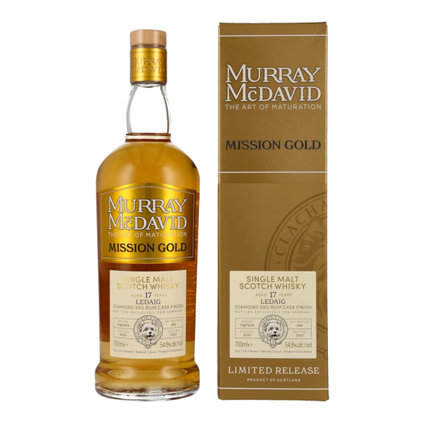 Ledaig 17 Jahre 2005 2023 Rum Cask #1900200 Murray McDavid 54,8% 0,7l