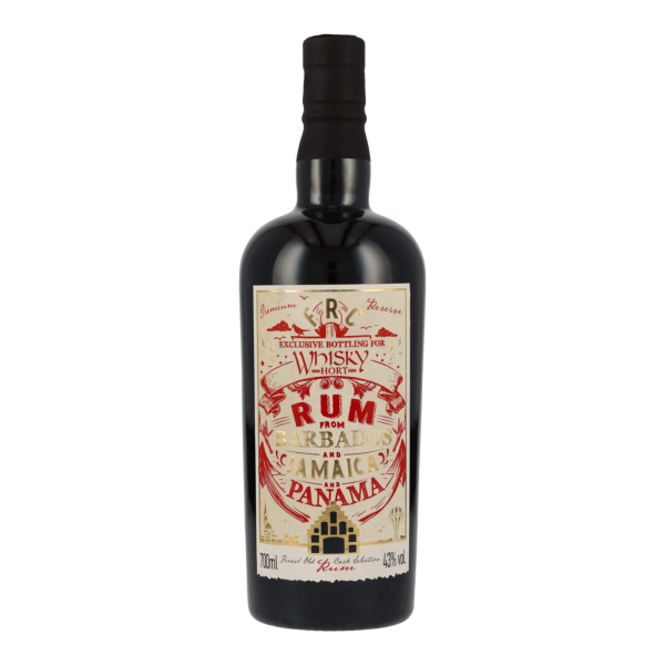Flensburg Rum Company - Barbados & Jamaica & Panama - Exclusive Bottling for Whiskyhort 43% 0,7l