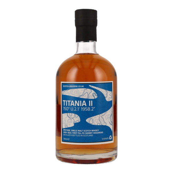 Titania II 2010 2023 First Fill PX Sherry Hogshead Scotch Universe 57,6% 0,7l