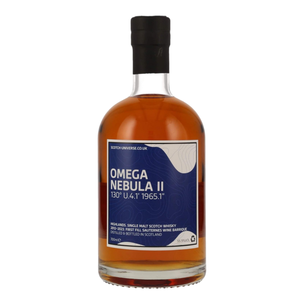 Omega Nebula II 10 Jahre 2012 2023 First Fill Sauternes Wine Barrique Scotch Universe 55,9% 0,7l
