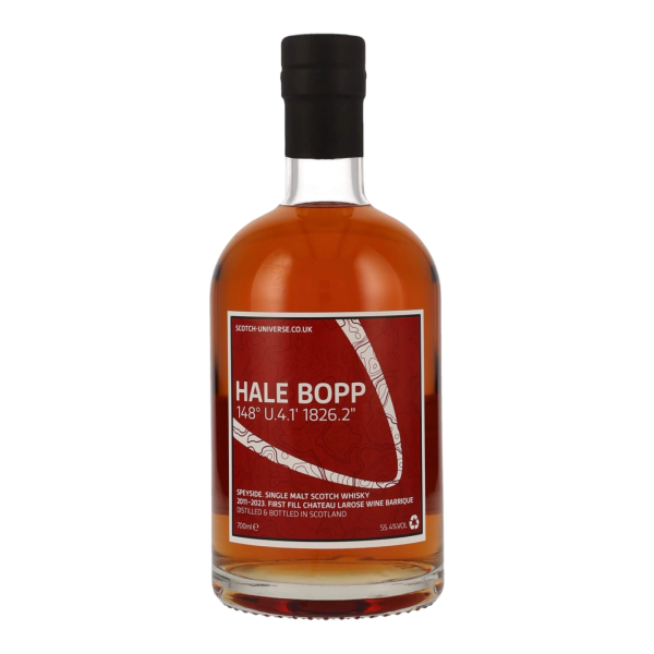 Hale Bopp 12 Jahre 2011 2023  First Fill Chateau Larosse Wine Barrique Scotch Universe 55,4% 0,7l