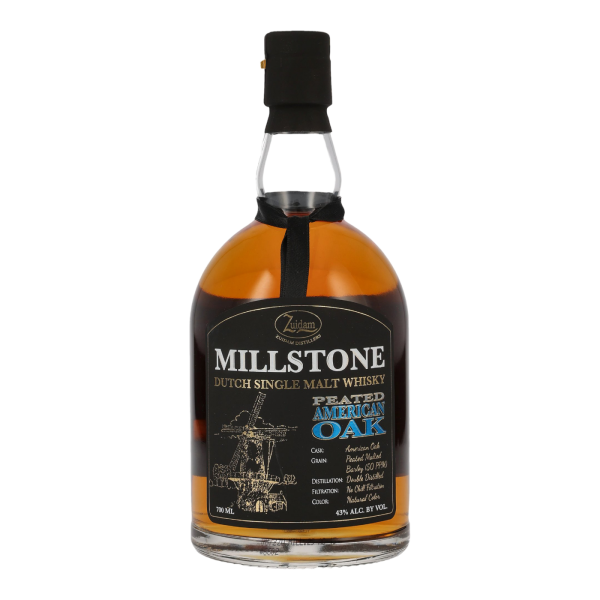 Millstone Peated American Oak Single Malt 43% 0,7l