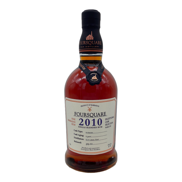 Foursquare Exceptional Cask 2010 Cask Strength Rum 60% 0,7l