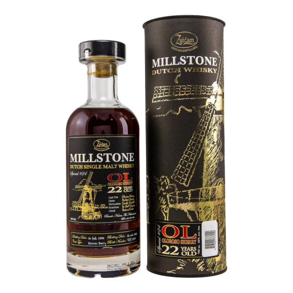 Millstone 22 Jahre 1999 2021 Oloroso Cask #24 Dutch Whisky 46% 0,7l