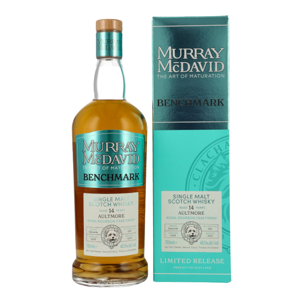 Aultmore 14 Jahre 2009 2023 Koval Bourbon Cask Murray McDavid 48,5% 0,7l