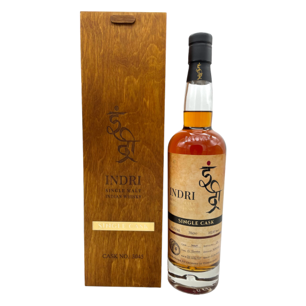 Indri 5 Jahre Single Cask Bourbon #3045 Indian Single Malt Whisky 58,5% 0,7l