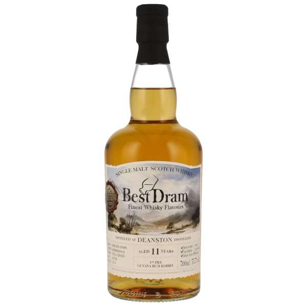 Deanston 11 Jahre 2012 2023 First Fill Guyana Rum Barrel #378 Best Dram 55,7% 0,7l