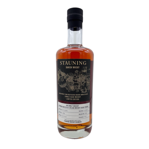 Stauning 3 Jahre 2020 2023 Ambassadors ex St. Kilian Cask #5289 Single Rye Whisky 53,7% 0,7l