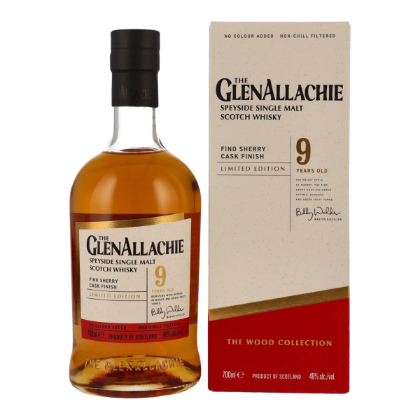 GlenAllachie 9 Jahre Fino Sherry Finish Limited Edition 48% 0,7l